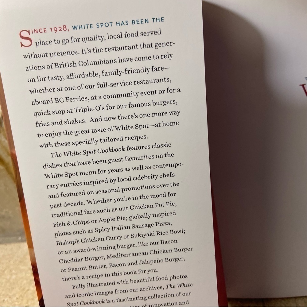 White Spot recipe book: classic Canadian restaurant with guest favourite recipes - Picture 11 of 12